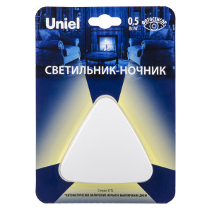 Ночник  DTL-320 Треугольник/White/Sensor