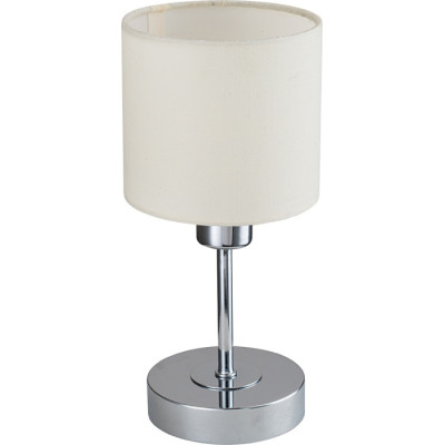 Интерьерная настольная лампа Denver 1109/1 Chrome/Beige